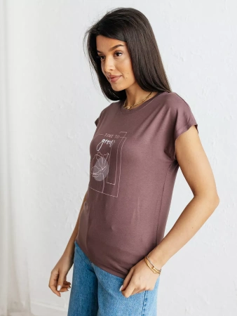 Футболка вискоза большого размера с принтом летняя