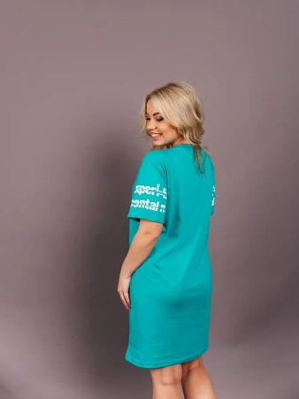 Туника платье для дома оверсайз