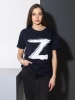 Футболка женская оверсайз с принтом Z