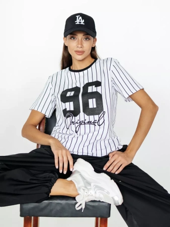 Футболка женская с принтом большого размера ФК570