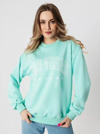 Свитшот женский толстовка больших размеров кофта ДФ579