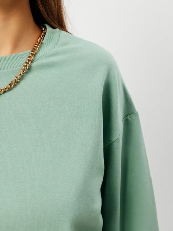 Свитшот женский толстовка больших размеров кофта ДФ581