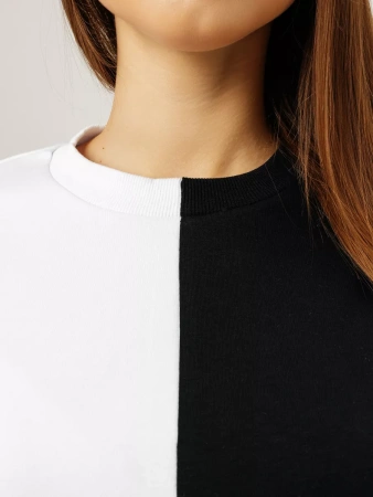 Свитшот женский толстовка больших размеров кофта ДФ581