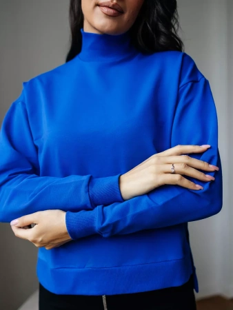 Свитер женский кофта оверсайз больших размеров