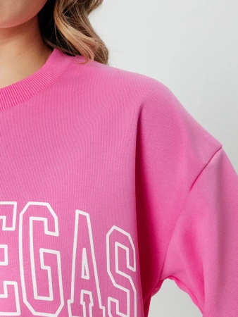 Свитшот женский толстовка больших размеров кофта ДФ579