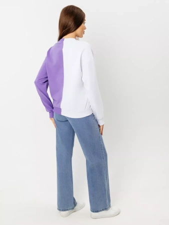 Свитшот женский толстовка больших размеров кофта ДФ581