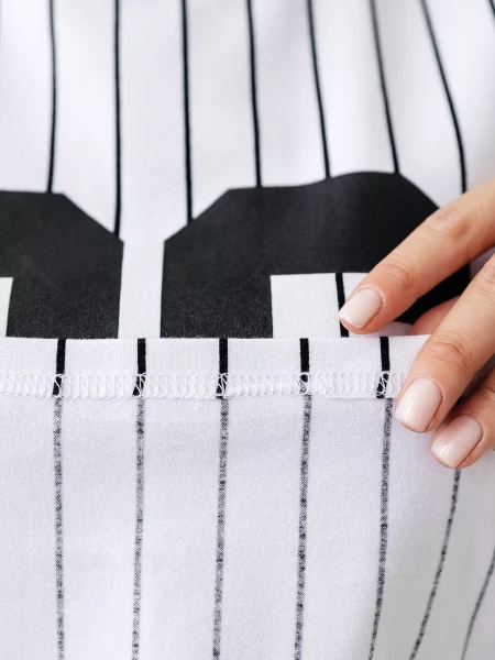 Футболка женская с принтом большого размера ФК570