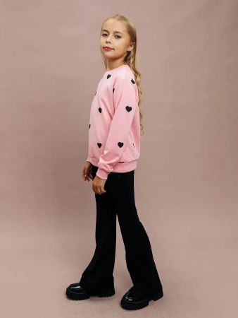 Кофта для девочки с принтом нарядная