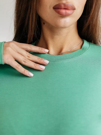 Лонгслив женский облегающий дк540