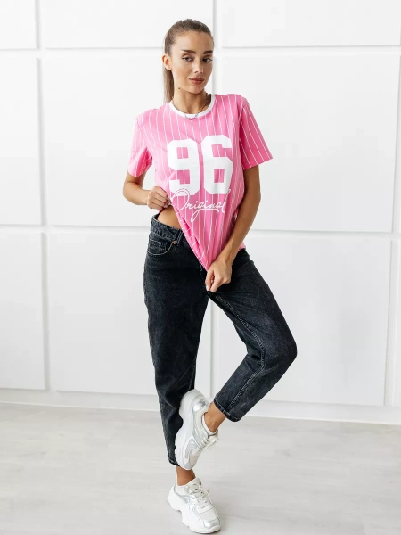 Футболка женская с принтом большого размера ФК570