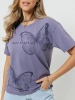 Футболка женская нарядная блузка больших размеров