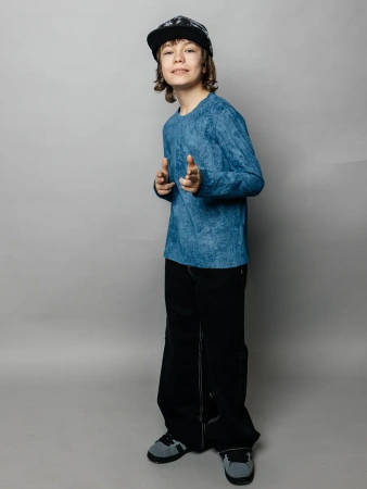 Лонгслив для мальчика варенка в школу