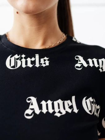 Футболка женская с принтом больших размеров ФК561