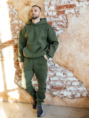 Костюм оверсайз теплый повседневный