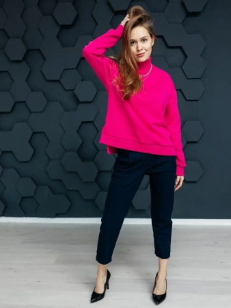 джемпер с горлом кофта больших размеров