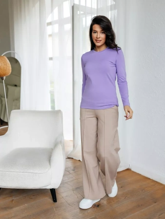 Лонгслив женский облегающий стильный дк540