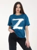 Футболка женская оверсайз с принтом Z