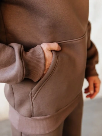 Костюм повседневный оверсайз теплый