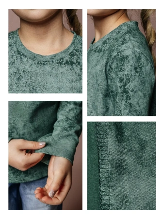 Лонгслив для девочки варенка