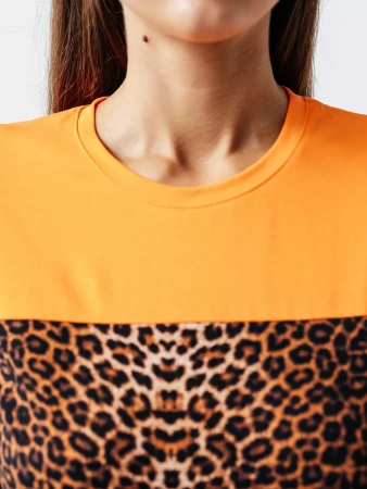 Футболка хлопок с принтом новогодняя больших размеров