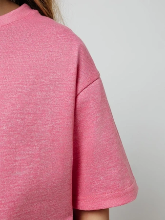 Футболка для девочки с принтом хлопок летняя пляжная