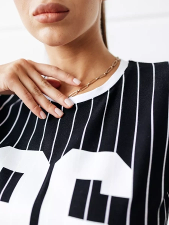 Футболка женская с принтом большого размера ФК570