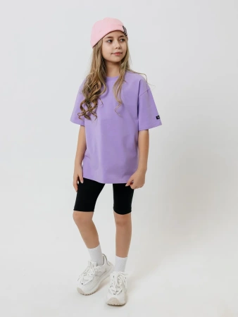 Футболка для девочки с принтом хлопок летняя пляжная