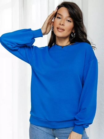 Свитшот женский оверсайз больших размеров ДФ545