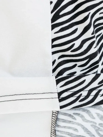 Футболка оверсайз с принтом большого размера нарядная