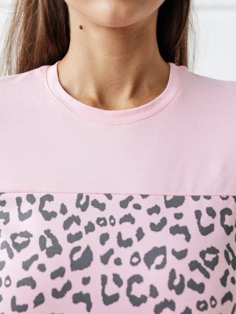 Футболка хлопок с принтом новогодняя больших размеров