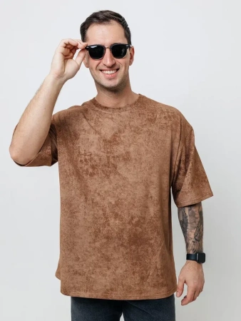 Футболка варенка базовая оверсайз хлопковая