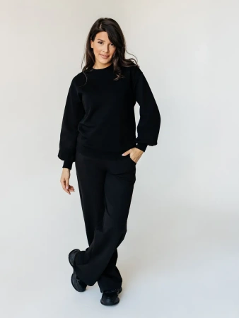 Свитшот женский оверсайз больших размеров ДФ545