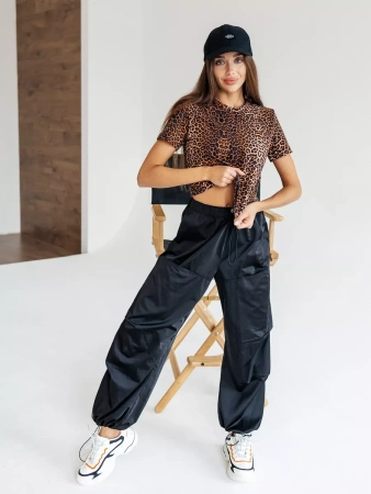 Футболка с принтом хлопок больших размеров новогодняя ФК561