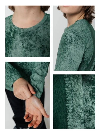 Лонгслив для мальчика варенка в школу