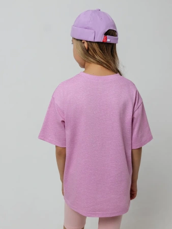 Футболка для девочки с принтом хлопок летняя пляжная