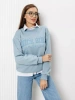 Свитшот женский толстовка больших размеров кофта ДФ579