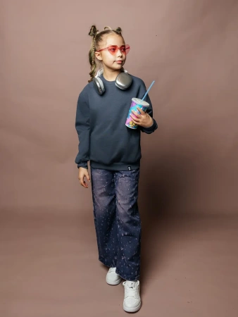 Свитшот оверсайз для мальчика подростковый