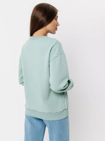 Свитшот женский толстовка больших размеров кофта ДФ579