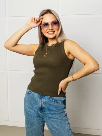 Топ под пиджак в рубчик спортивная майка МК558