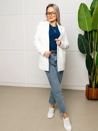 Топ под пиджак в рубчик спортивная майка МК558