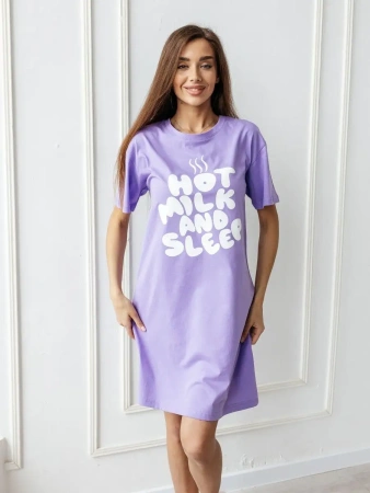 Ночнушка туника домашняя футболка длинная