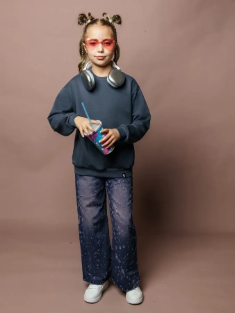 Свитшот оверсайз для мальчика подростковый