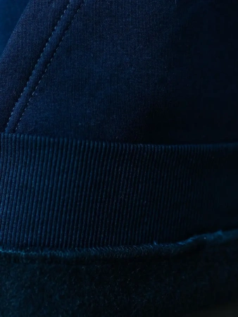 Однотонное худи с начесом