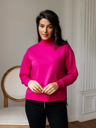 Свитер женский кофта оверсайз больших размеров