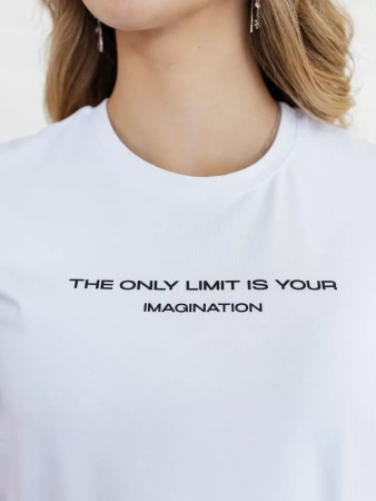 Футболка хлопок с принтом новогодняя больших размеров