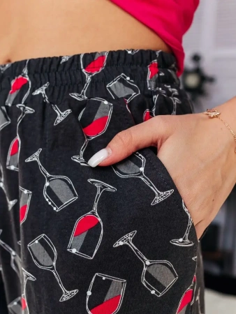 Пижама женская со штанами домашний костюм