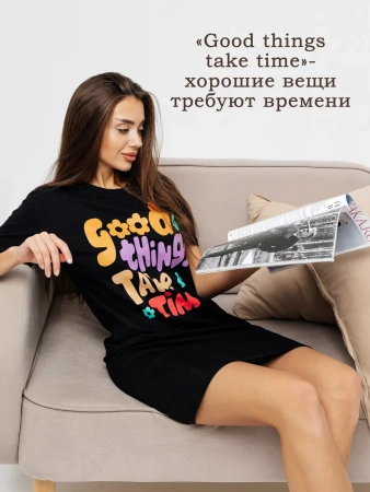 Ночная сорочка женская домашнее платье