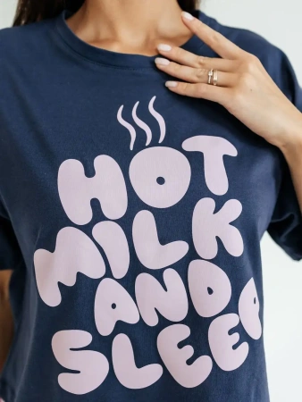 Пижама женская с шортами большие размеры хлопок