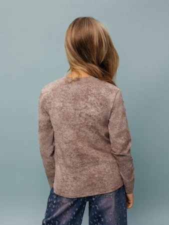 Лонгслив для девочки свитшот варенка