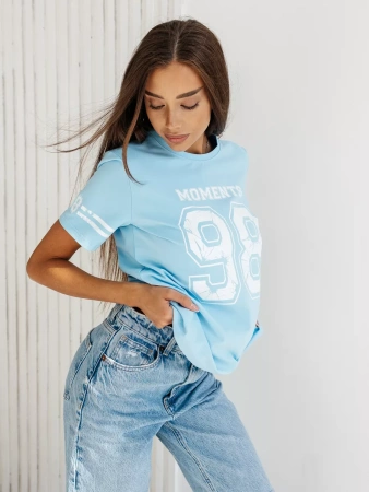 Футболка хлопок с принтом новогодняя больших размеров